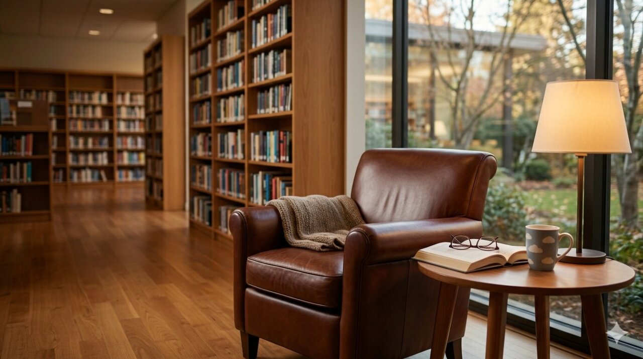 図書館は、気軽に立ち寄れる“もうひとつの居場所”です。