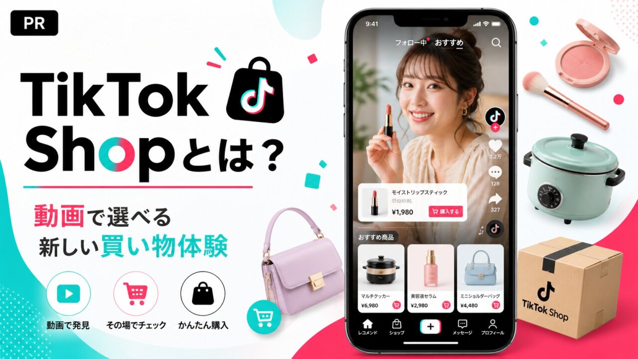 TikTok Shopとは？怪しい？使い方・安全性・何が買えるのかをわかりやすく解説【PR】