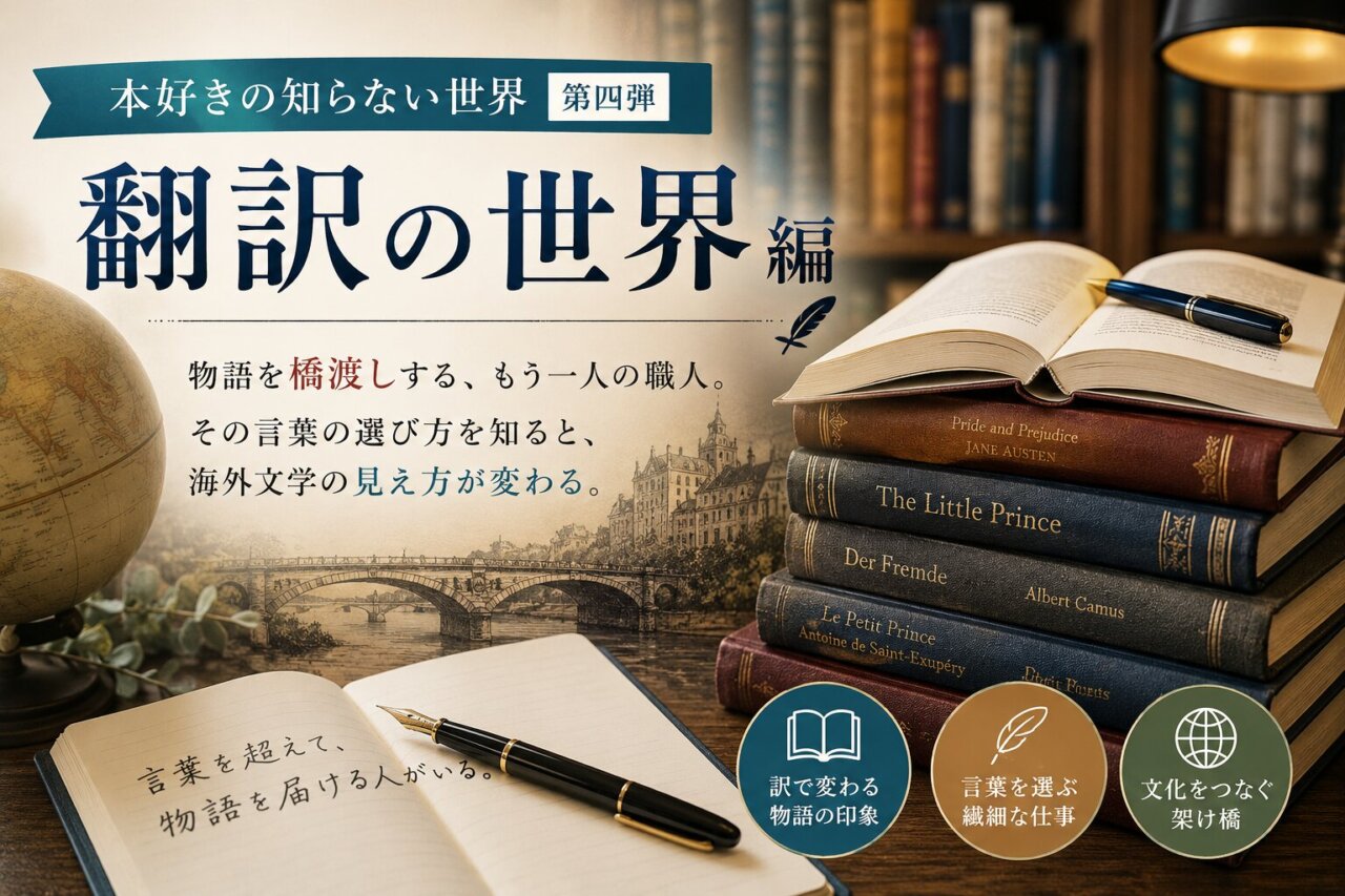 本好きの知らない世界｜翻訳の世界編