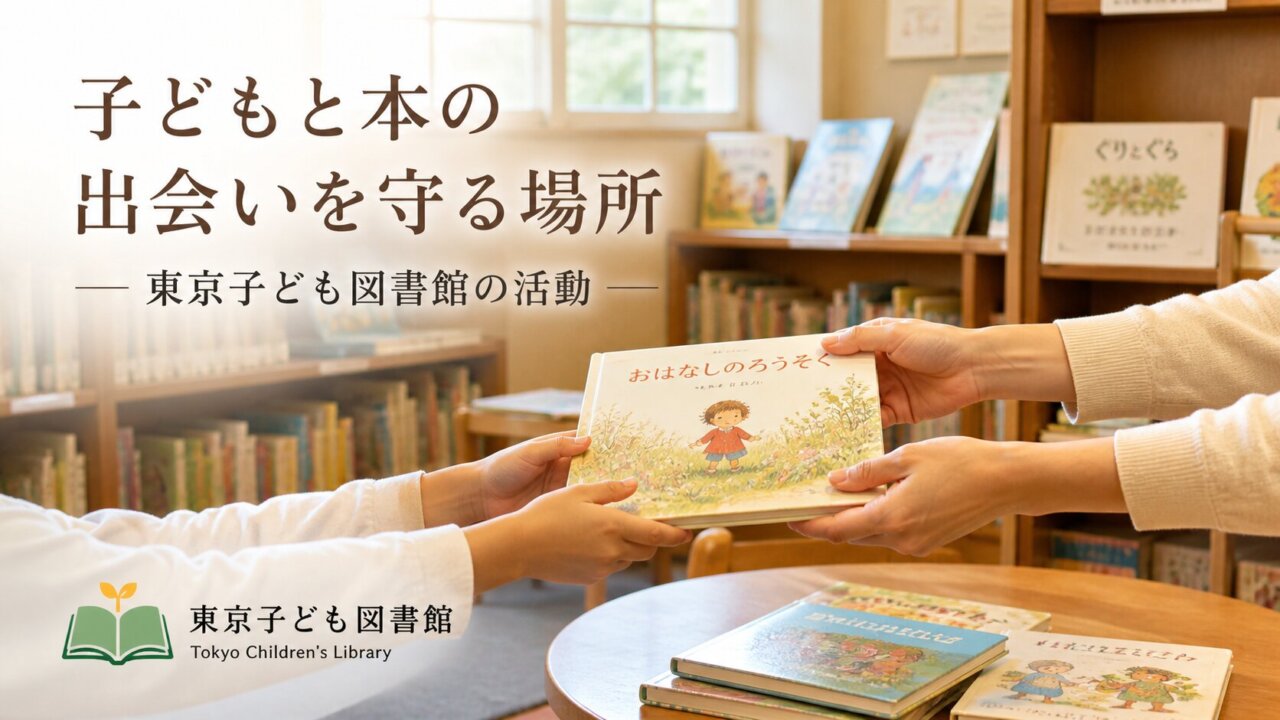 東京子ども図書館とは？子どもと本の出会いを守り続ける私立図書館