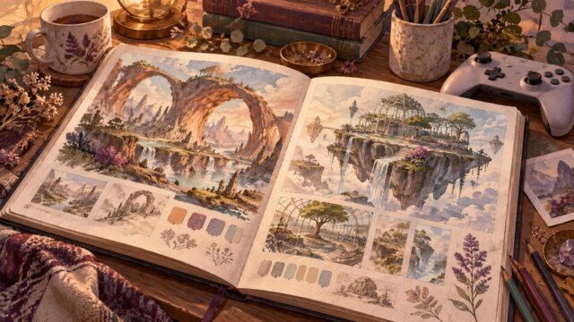 ゲーム設定資料集・アートブックの選び方｜好きな世界に戻れる3冊