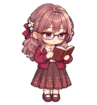 本を読む紫乃
